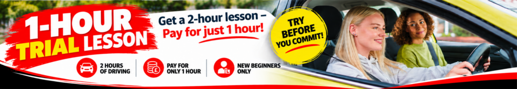 Driving lessons Manchester - Drive 4 Pass - 1Hour Trail 1