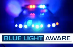 Blue lights